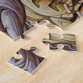 ラザロ正統キリスト教のアイコンを上げる ジグソーパズル (側面)