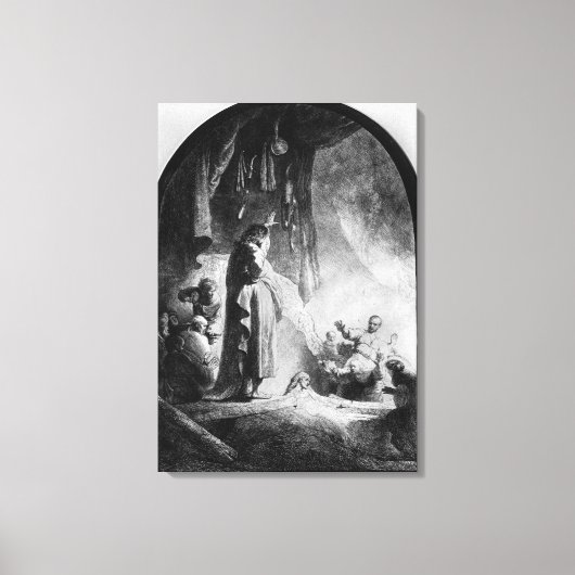 ラザロ素晴らしスの育成 キャンバスプリント (正面)