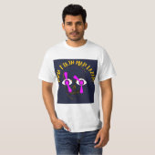 ラザーを発射するぜ Tシャツ (正面フル)