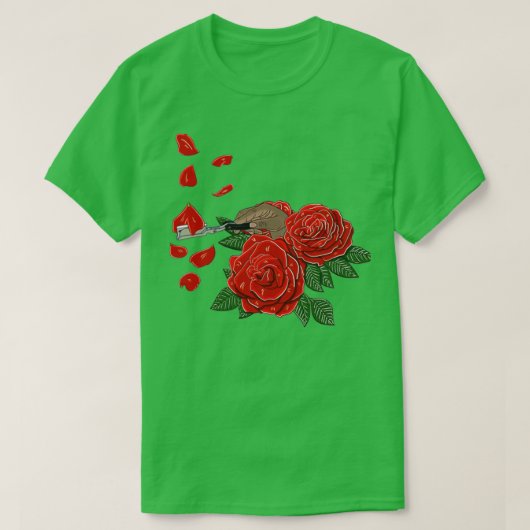 ラザーズampバラ tシャツ (デザイン正面)