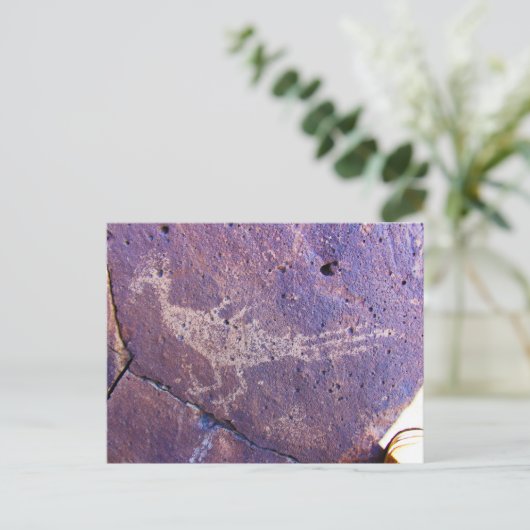 ラシエネギラペトログリフサイトサンタフェ ポストカード (スタンド正面)