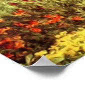 ラシティガーデンのビクトリアン少女 ポスター (角)