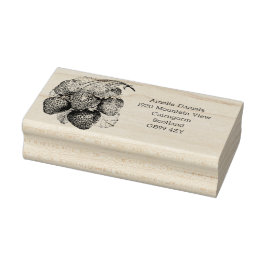 ラシティサマーストロベリーアドレスラバースタンプ ラバースタンプ