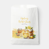 ラシティレモンケーキジンジャーティーブライダルシャワー フェイバーバッグ (正面)