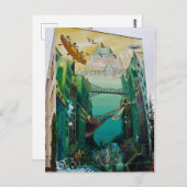 ラシテイデエアレケベコワーズマルペイントリヨン ポストカード (正面/裏面)