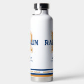 ラシャウンの名前スポーツモノグラムを意味する ウォーターボトル (右面)