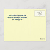 ラシャナトバハガキ ポストカード (裏面)