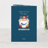 ラシャナトバ!ロシュ・ハシャナ・ユダヤ人の新年 招待状 (裏面)