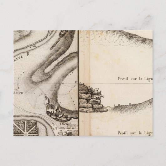 ラシャレンテアトラスの地図 ポストカード (正面)