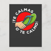 ラシャンクラおもしろいスペインの引用文ラテンスペインユーモア ポストカード (正面)