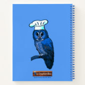 ラシュエットブルーカフェ ノートブック (裏面)