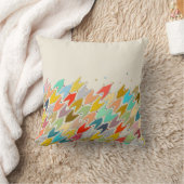 ラシュミイカットアイボリー クッション (ブランケット)