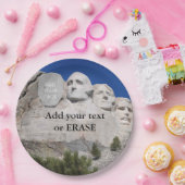 ラシュモア山のカスタマイズ可能な国民の記念物… ペーパープレート (パーティー)