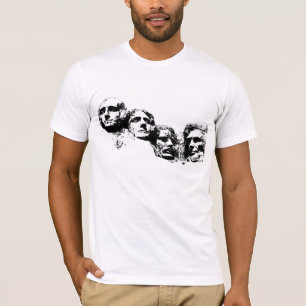 ラシュモア山のシルエット Tシャツ