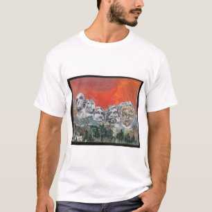 ラシュモア山のトランプ Tシャツ