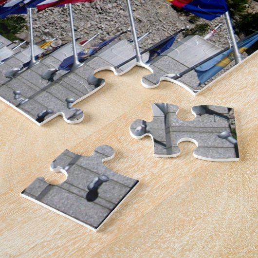 ラシュモア山の国民の記念の記念品 ジグソーパズル (側面)