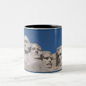 ラシュモア山の愛国心が強いマグ ツートーンマグカップ (中央)