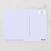 ラシュモア山はがき ポストカード (裏面)