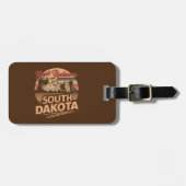 ラシュモア山サウスダコタ ラゲッジタグ (正面横)