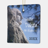 ラシュモア山国立公園クリスマスオーナメント セラミックオーナメント (左)