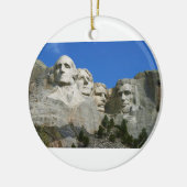 ラシュモア山大統領のな記念碑 セラミックオーナメント (左)