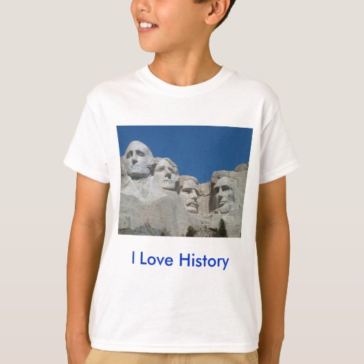 ラシュモア山 Tシャツ (正面)