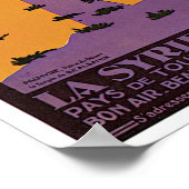 ラシリエールリバン（シリアとレバノン） ポスター (角)