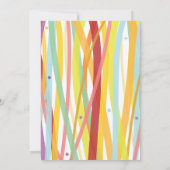 ラシンプルインズこうもりバー(ユダヤ教の)バル・ミツバー招待状招待状 招待状 (裏面)