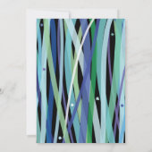 ラシンプルインズこうもりバー(ユダヤ教の)バル・ミツバー招待状招待状 招待状 (裏面)