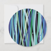 ラシンプルインズこうもりバー（ユダヤ教の）バル・ミツバー招待状 招待状 (裏面)