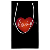 ·ラシンプルブ·カリグラ·バレンタイン|抱き枕 スモールペーパーバッグ (裏面)