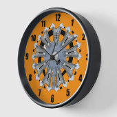 ラジアルエンジン壁時計 壁時計 (傾斜)