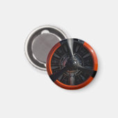 ラジアルエンジン マグネット (正面/裏面)