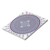 ラジアルデザインアートプリント ノートパッド (回転)