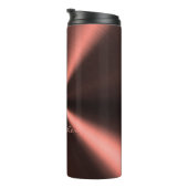 ラジアルメタリックパーソナライズされたルック – 銅 タンブラー (回転右)