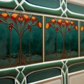 ラジアントアンバー開花 タイル