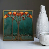 ラジアントアンバー開花 タイル