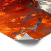 ラジアントエレガンス – 油ポートレートのタイムレス美しい ポスター (角)