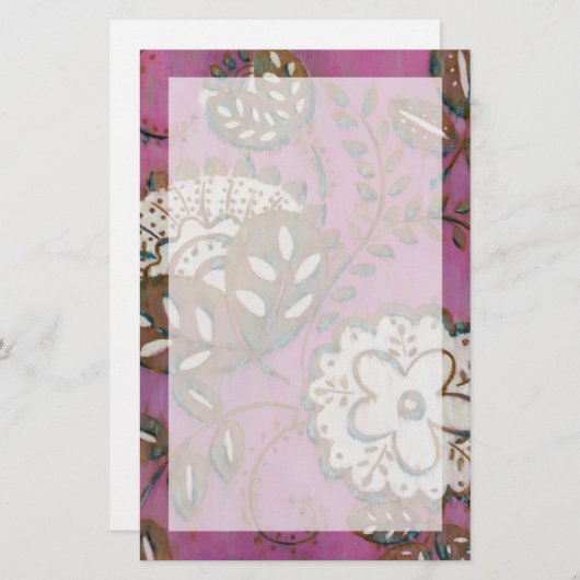 ラジアントオーナメントI 便箋 (正面/裏面)