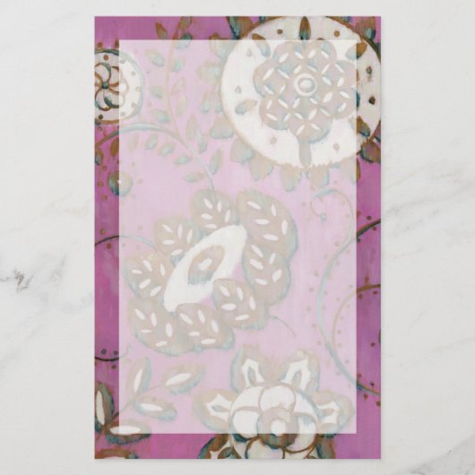 ラジアントオーナメントII 便箋 (正面)