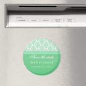 ラジアントグラムダマスク日付磁石を保存 マグネット (インサイチュ (食洗機))