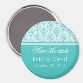 ラジアントグラムダマスク日付磁石を保存 マグネット (正面/裏面)