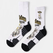 ラジアントコッカティエル | エレガント絵を描鳥 ソックス (左)