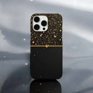 ラジアントシールド(グリッター-金ゴールド – レザー) iPhone 16 PRO MAXケース