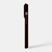 ラジアントスタッグ金ゴールド iPhoneケース (左側面)