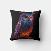 ラジアントフクロウ クッション (正面)