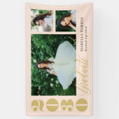 ラジアントモーメント編集可能カラー卒業バナー 横断幕 (縦)