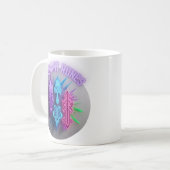 ラジアントルーン – スペルバインド コーヒーマグカップ (正面左)