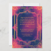 ラジアントレベリエ招待状 招待状 (裏面)