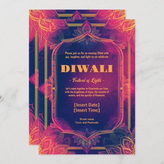 ラジアントレベリエ招待状 招待状 (正面/裏面)